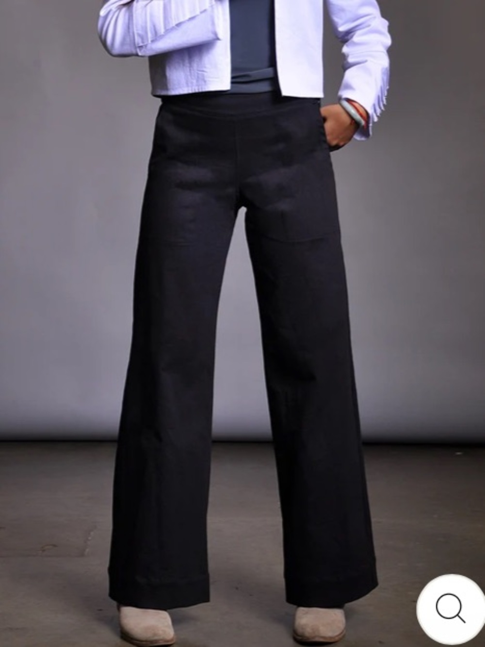 Garnish Apparel Wide Leg black pants - Picture 2 of 10